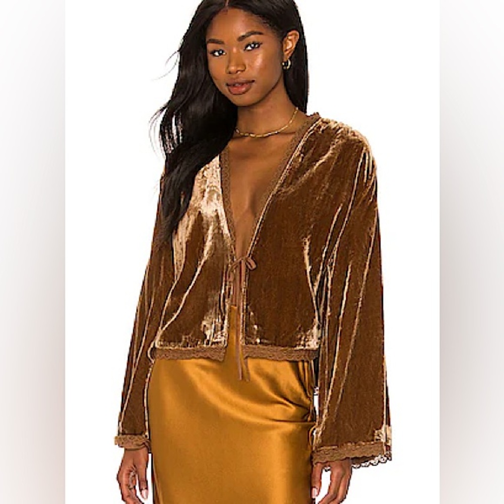 Free People Velvet Bed Women's Jacket